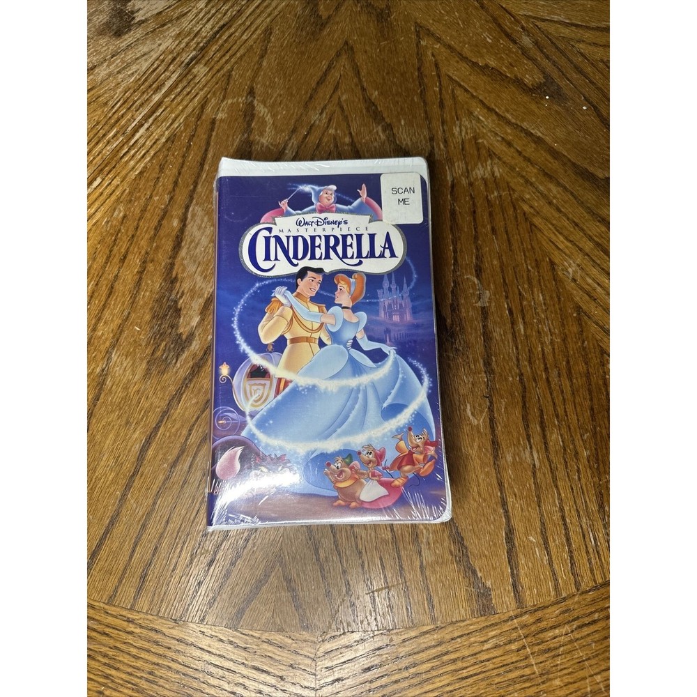 CINDERELLA Walt Disney's Masterpiece Collection (VHS 1995)